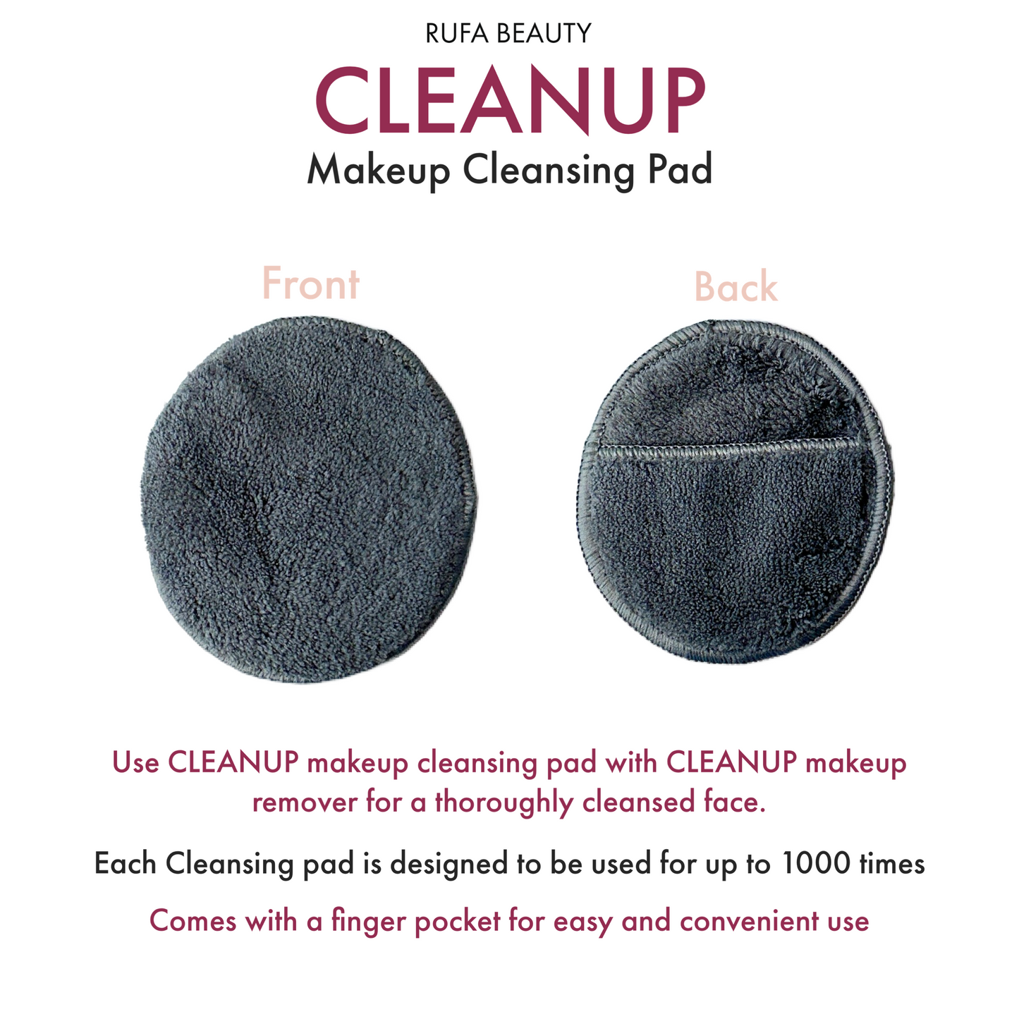 CLEANUP Makeup Remover + FREE Cleansing pad