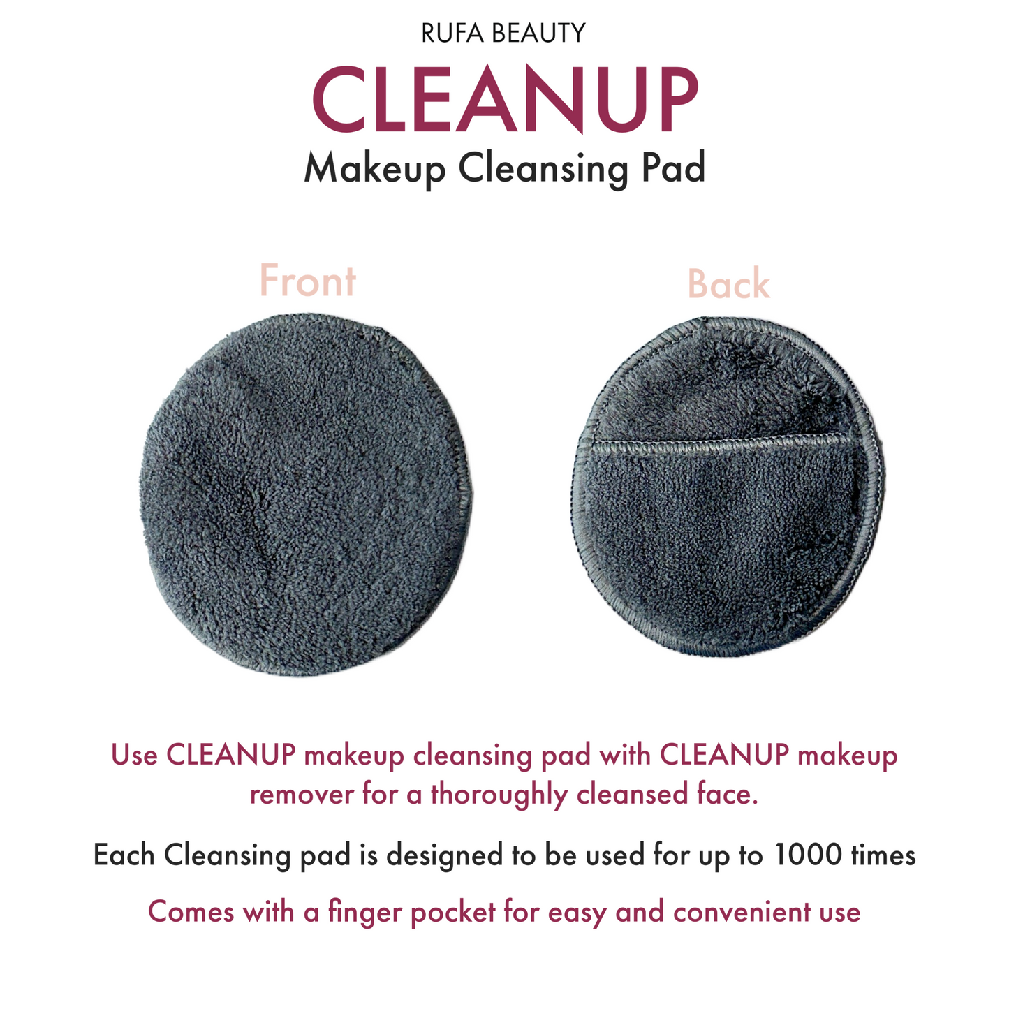 CLEANUP Spray Makeup Remover + FREE Cleansing Pad