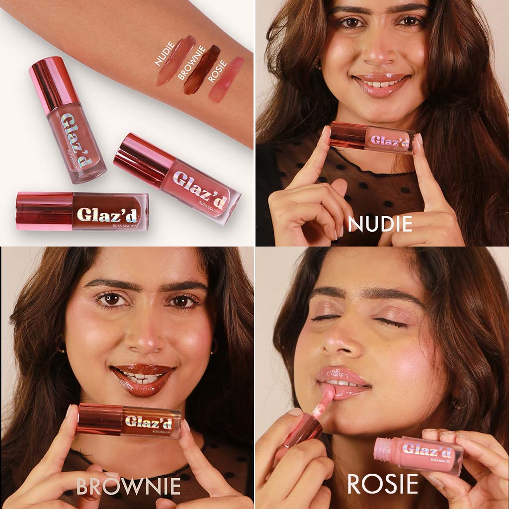 Soft Blur Matte Lipstick + Glaz'd Lip Oil