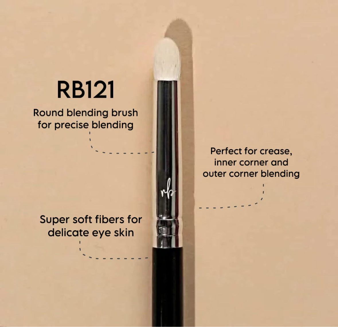 RB121 Mid-size Pencil Brush