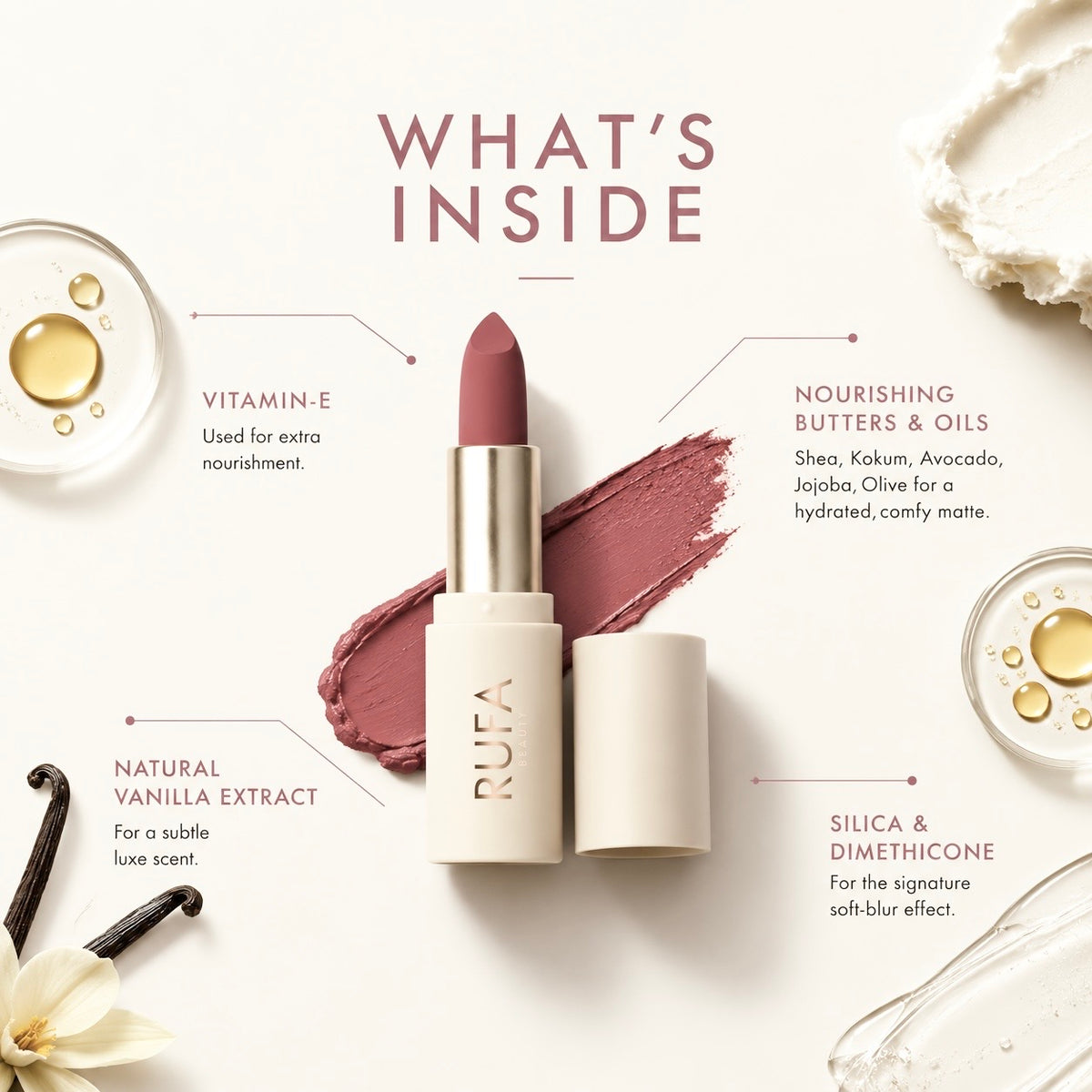 Soft Blur Matte Lipstick - Non-drying soft mattes made for Indian skin tones
