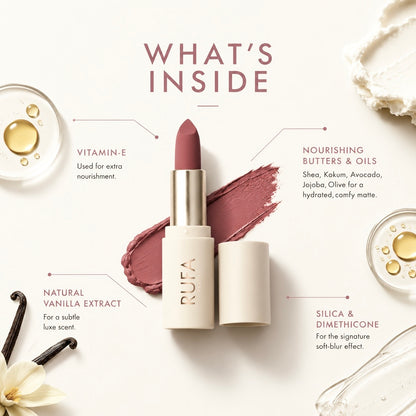Soft Blur Matte Lipstick - Non-drying soft mattes made for Indian skin tones