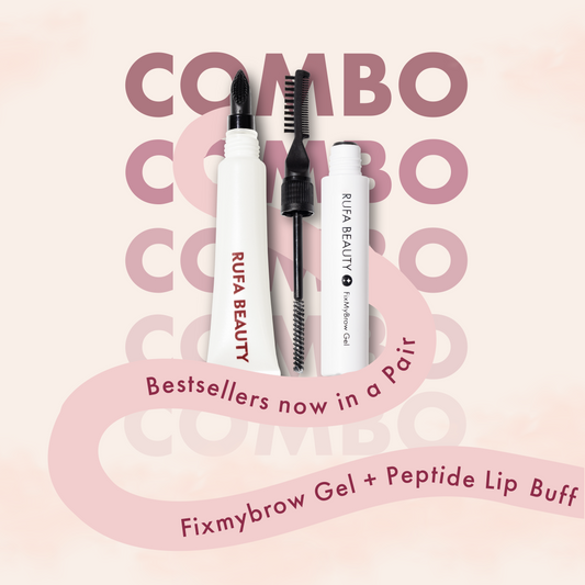 Peptide Lip Buff + FixMyBrow Gel