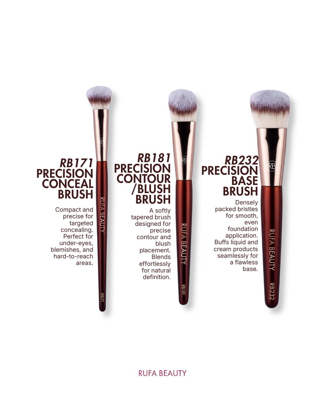 Precision Base Makeup Brush Set