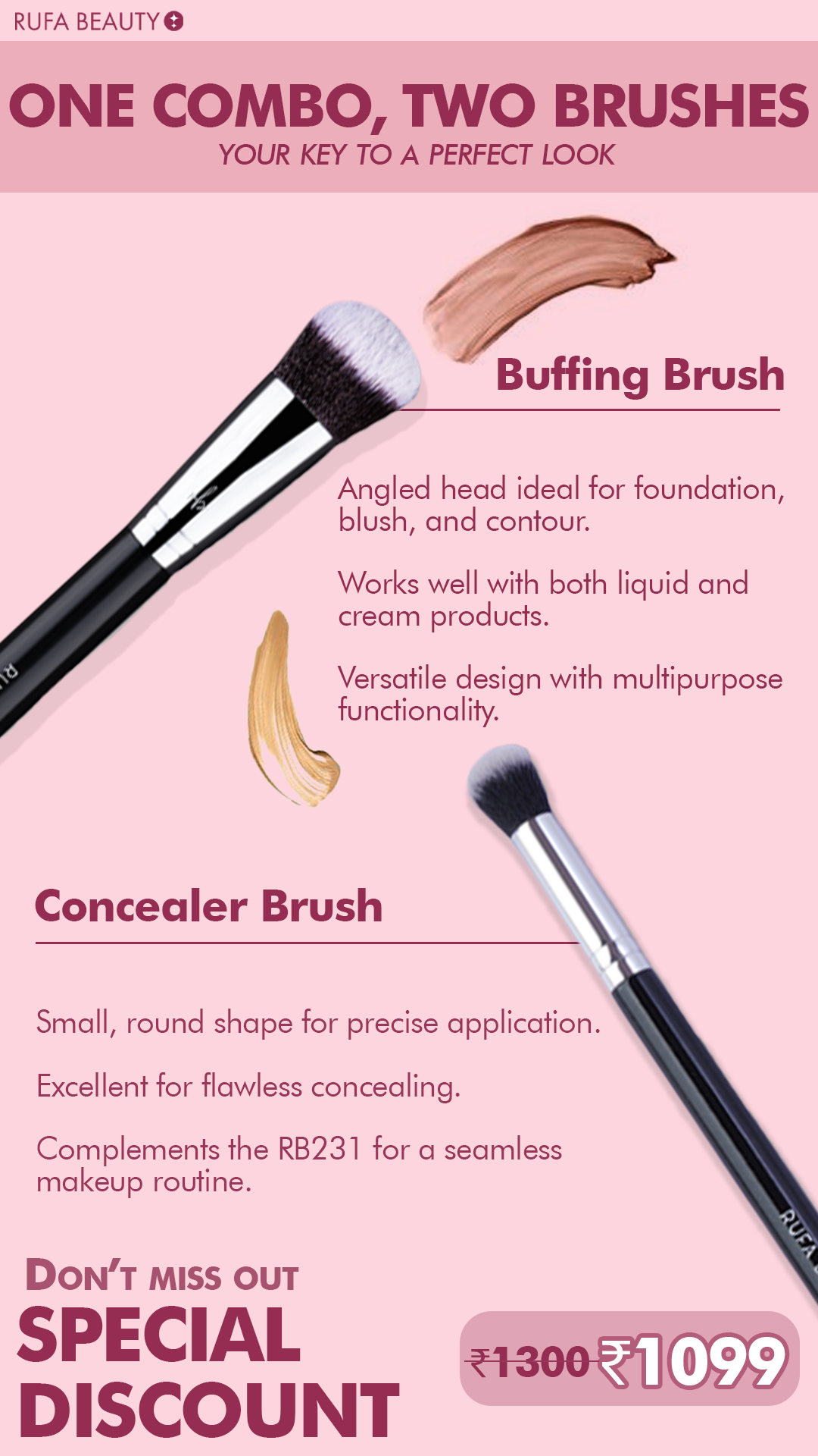 Must-Have: Foundation + Concealer Brush