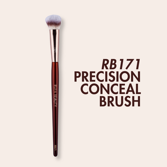Rufa beauty Concealer brush in angled shape 