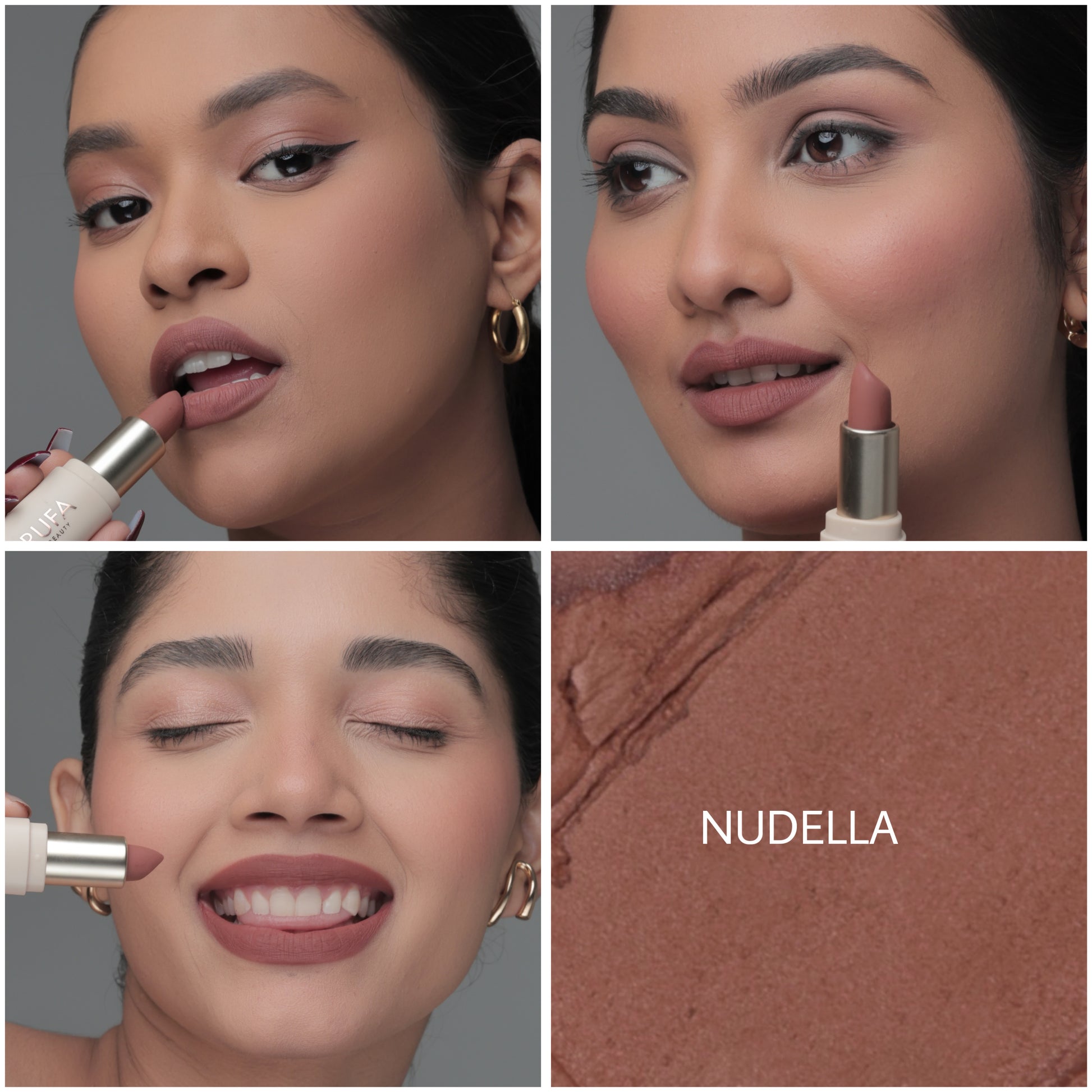 Soft matte non-drying lipstick, best shades for Indian skin tone. Best brown Lipstick for fair to medium to deeper skin tone