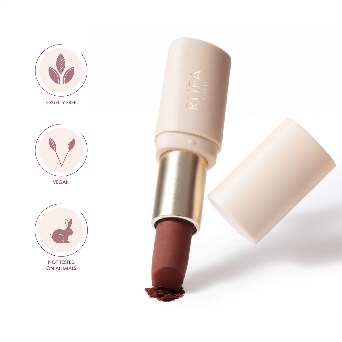 Soft_matte_non-drying_lipstick_best_shades_for_Indian_skin_tone_shade_cruelty free_vegan_not tested on animals